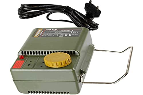Proxxon 28707 Micromot Netzgerät Netzteil NG2/E Trafo mit Drehzahlreglung 230 Volt AC Wechselstrom auf 12 Volt DC Gleichsstrom von Proxxon