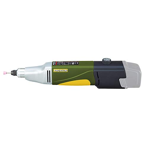 Proxxon 29802 Akku Industrie Bohrschleifer IBS/A ohne Akku & Netzladegerät mit 6 Spannzangen Ø1 - 1,5 - 2 - 2,4 - 3 und 3,2mm von PROXXON