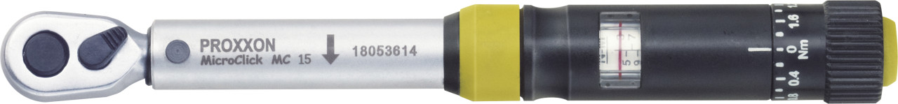 Proxxon Drehmomentschlüssel Micro Click MC 15 6,35 mm 1/4 3-15 Nm von Proxxon