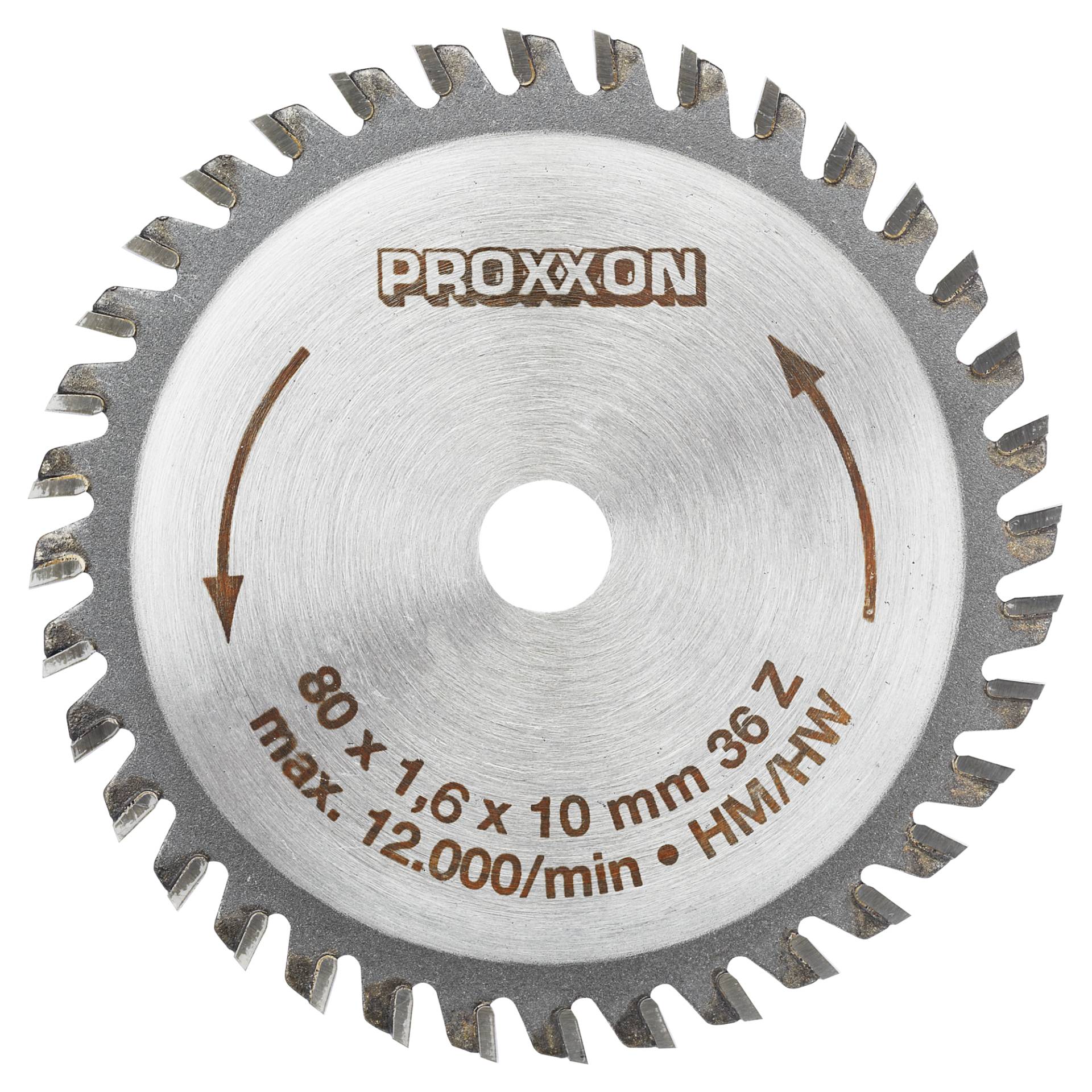 Proxxon Kreissägeblatt 'Micromot' Ø 80 x 10 x 1,6 mm Proxxon Kreissägeblatt 'Micromot' Ø 80 x 10 x 1,6 mm von Proxxon