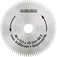 Proxxon Kreissägeblatt '' Super-Cut'', 58 mm (80 Zähne) von Proxxon