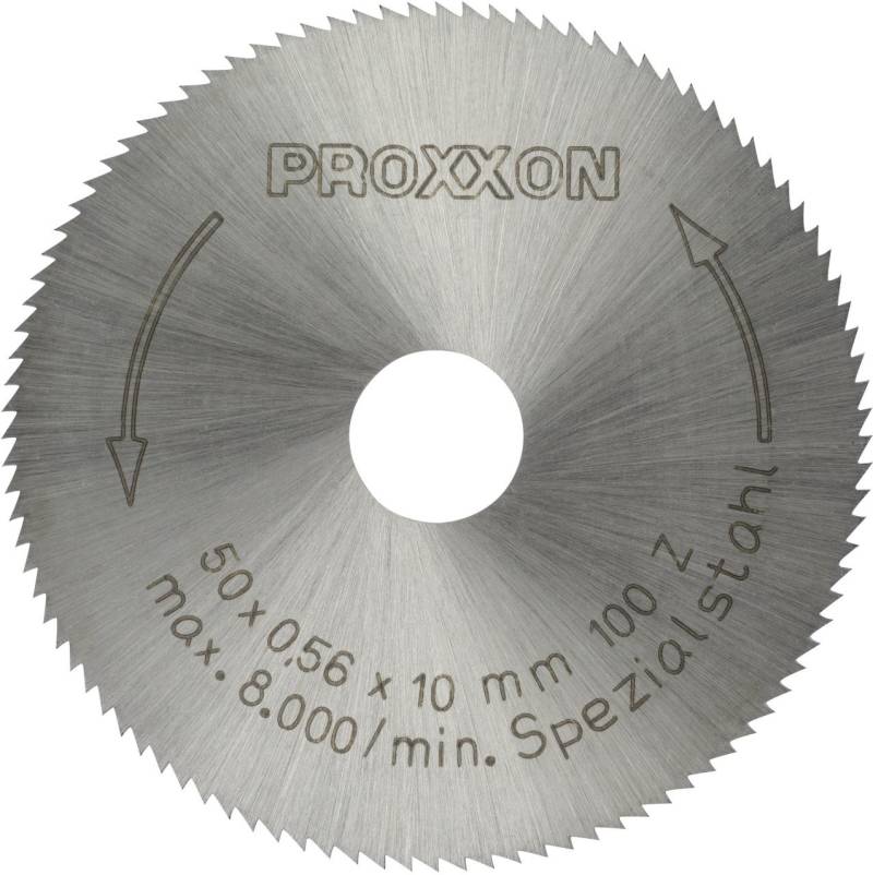 Proxxon Kreissägeblatt Ø 50 mm Bohrung Ø 10 mm von Proxxon