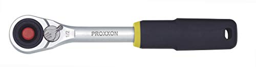 Proxxon 23164 MICRO-Kompaktratsche 12,5mm (1/2") feinverzahnt mit 72 Zähnen Kopfgröße 34x17mm Gesamtlänge 195mm von Proxxon
