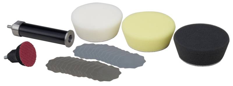 Proxxon Profi-Schleif- und Polierset mit Schleifteller Ø 30 mm und 80 mm Verlängerung von Proxxon