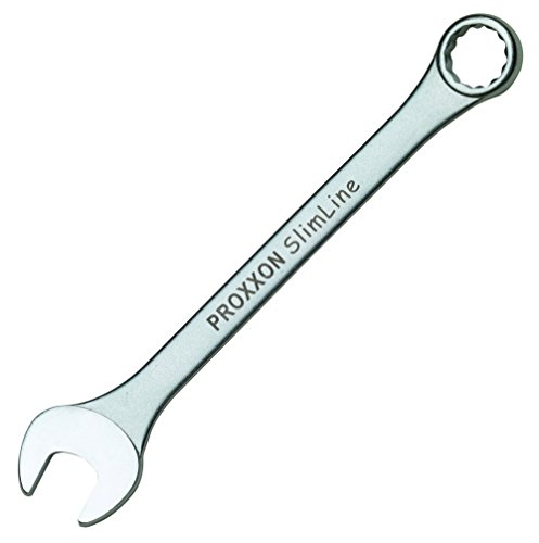 Proxxon 23933 Ring-Maulschlüssel SlimLine Größe 34mm - 15° abgewinkelt auf der Ringseite - Chrom-Vanadium Stahl Proxxon 23933 Ring-Maulschlüssel SlimLine Größe 34mm - 15° abgewinkelt auf der Ringseite - Chrom-Vanadium Stahl von PROXXON