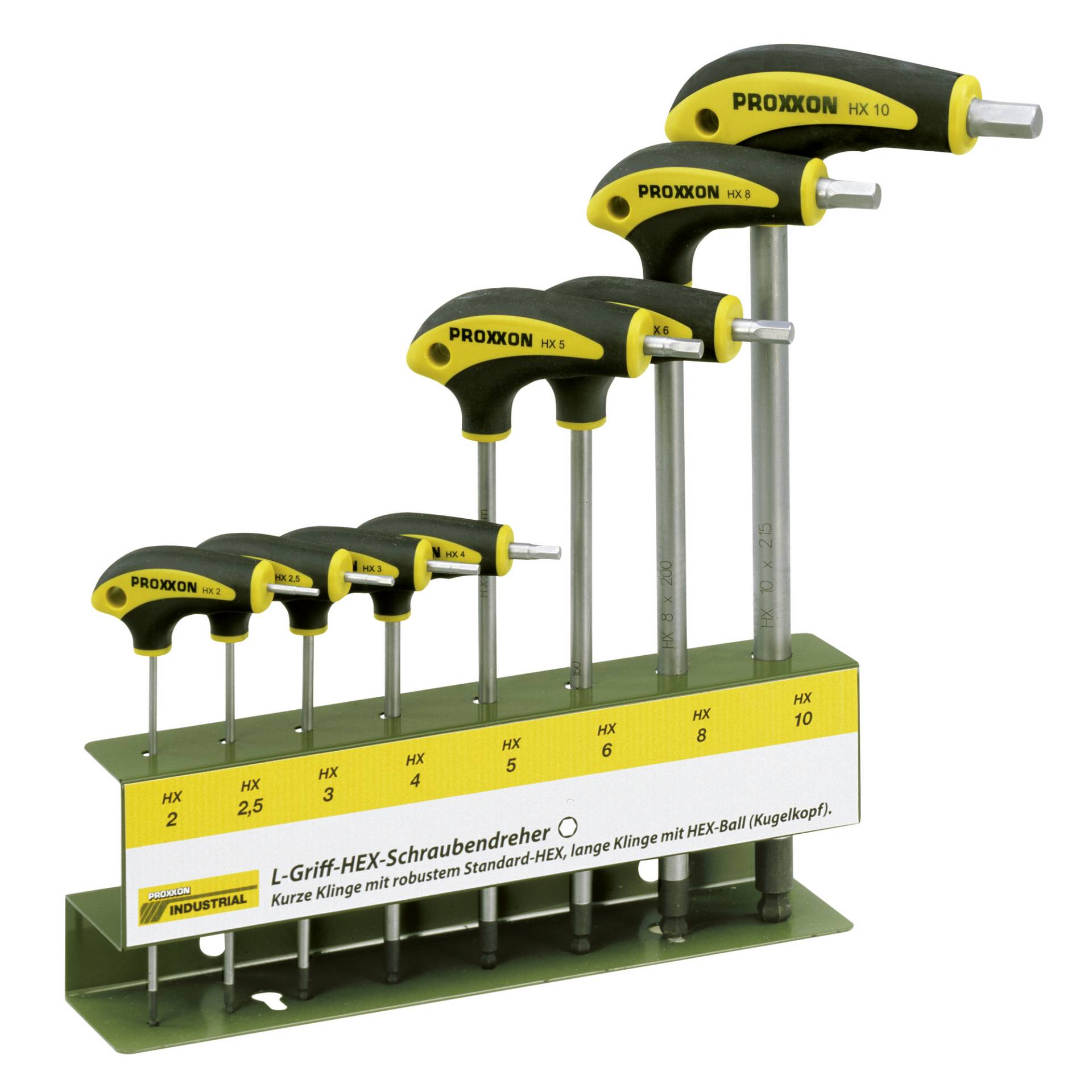 Proxxon Schraubendreherset mit L-Griff 10 Stück Proxxon Schraubendreherset mit L-Griff 10 Stück von Proxxon