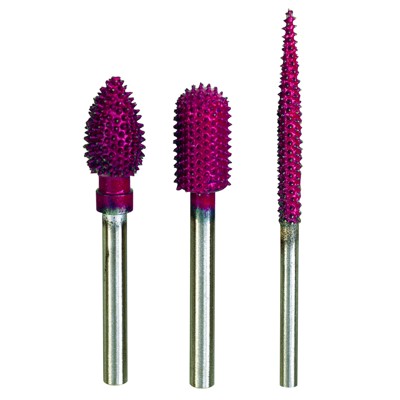 Raspelfräser mit Metallnadeln, Nadel ø4 x 19mm, Schaft-ø3,2mm Raspelfräser mit Metallnadeln, Nadel ø4 x 19mm, Schaft-ø3,2mm von Proxxon