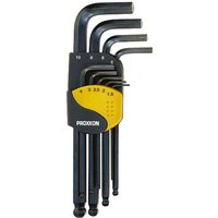 Proxxon - Winkelschlüsselsatz für Innensechskant-Schrauben 1,5 - 10 mm (9-teilig) - 23946 von Proxxon