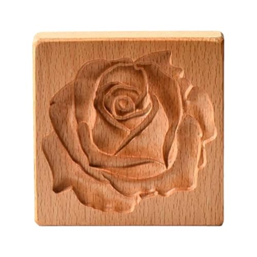 Backform Aus Holzbackform Model Backform Blumenmuster Keksformen Plätzchen-Aussteche Für Kekse Lebkuchen Mooncakes von Proypiax