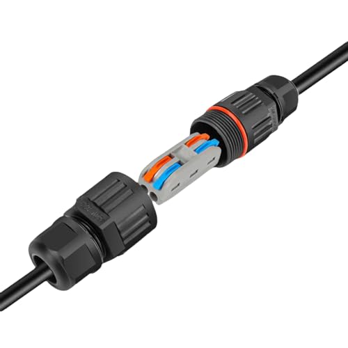 Kabelverbinder Kabel Verbinder Wasserdicht, Kabel Wasserdicht Verbinden, Kabelmuffe, Kabelverbindung Wasserdicht Verbindungsmuffe Kabelverbinder Wasserdicht von Proypiax