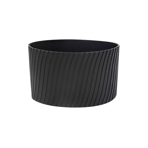 Kaffeebecher Sleeve, Glasflasche Becher Becher Hitzebeständige Hülse, Glas Flasche Becher Tasse Hülse Schutz Abdeckung Schwarz Kaffeebecher Sleeve, Glasflasche Becher Becher Hitzebeständige Hülse, Glas Flasche Becher Tasse Hülse Schutz Abdeckung Schwarz von Proypiax