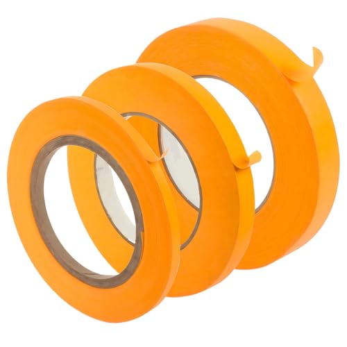 Malerkrepp Blaues Maler Klebebänder UV-Schutz Abdeckband Kantenband Für Kleine Projekte Malerband Gitarre Fineline-Abdeckband 3 * Gitarren-Griffbrett-Abdeckbänder von Proypiax