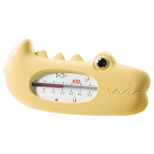 Proypiax Badewannenthermometer für Babys,Baby-Wasserthermometer für die Badewanne | Schwimmende Thermometer in Krokodilform Baby-Badethermometer,Lustiges Badetemperatur-Spielzeug für Kinder, von Proypiax