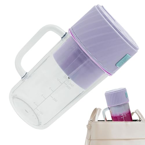 Proypiax Elektrischer Mixerbecher,Elektrische Saftpresse & Tragbarer Standmixer - Auslaufsicherer Küchenmixer Mit Trinkhalm Für Fitnessstudio, Camping, Picknick Und Haushalt von Proypiax