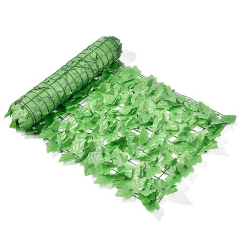 Proypiax Grüne Blätter Hintergrund,Künstlicher Weinlaubzaun Sichtschutzzaun Sichtschutzhecken - UV-geschützte dekorative Zäune für den Garten im Freien Proypiax Grüne Blätter Hintergrund,Künstlicher Weinlaubzaun Sichtschutzzaun Sichtschutzhecken - UV-geschützte dekorative Zäune für den Garten im Freien von Proypiax