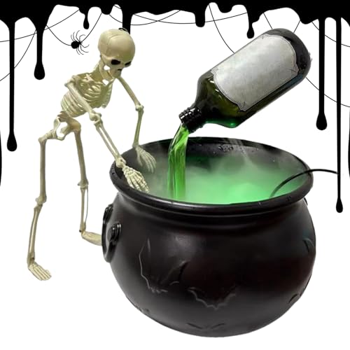 Proypiax Halloween Dekoration Hexenkessel, Schwebender Flaschenkessel Halloween Deko, Für Familien Erwachsene Jugendliche Freunde Eventplaner Proypiax Halloween Dekoration Hexenkessel, Schwebender Flaschenkessel Halloween Deko, Für Familien Erwachsene Jugendliche Freunde Eventplaner von Proypiax