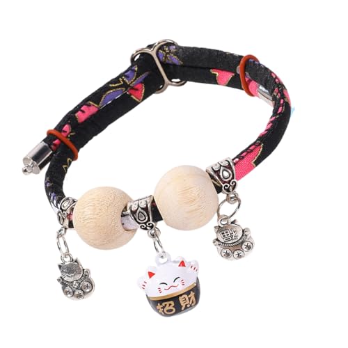 Proypiax Halsband Für Hauskatze - Zedernperlen Katzenhalsband mit Glöckchen - Verstellbare Schnalle für DREI Größen Indoor und Outdoor Verwendung Proypiax Halsband Für Hauskatze - Zedernperlen Katzenhalsband mit Glöckchen - Verstellbare Schnalle für DREI Größen Indoor und Outdoor Verwendung von Proypiax