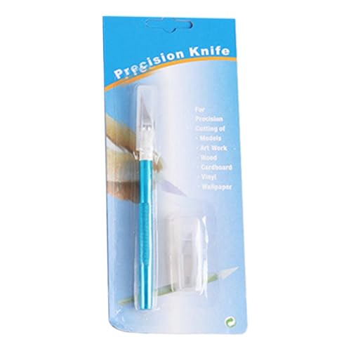 Proypiax Hobby Cutter, Hobby Cutter Set - Nicht rutschfeiner multifunktionaler Schaber mit 5 Nachfüllung - Tone Incising -Werkzeug, Tonbearbeitungsmesser für Scrapbooking, Handwerk, Schnitzen, von Proypiax