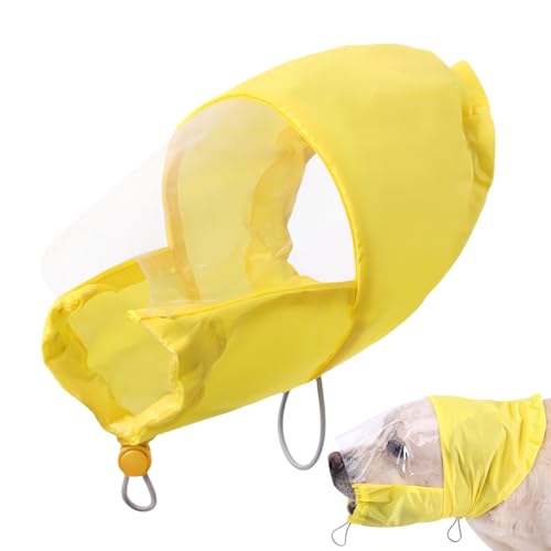 Proypiax Hundeduschhaube - wasserdichte Abdeckung für Hundeohren während der Dusche | Bequem Elastische Haarpflege Für Wasseraktivitäten Regen & Schwimmtraining von Proypiax