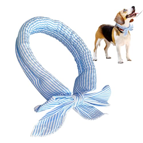 Proypiax Hundekühlbandana | Weiches Atmungsaktives Kühlbandana - Komfortables Haustierzubehör Bei Für Training Wanderungen Jagd Camping von Proypiax