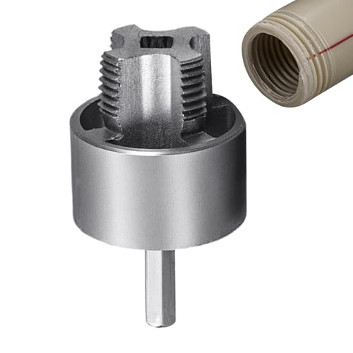 Proypiax Integrierter Rohrgewindeschneider,Gewindeschneider Werkzeug PVC-Rohrgewinde | Ergonomisches Schneidsatz Set Komfortables Installationszubehör Proypiax Integrierter Rohrgewindeschneider,Gewindeschneider Werkzeug PVC-Rohrgewinde | Ergonomisches Schneidsatz Set Komfortables Installationszubehör von Proypiax