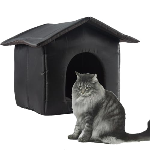 Proypiax Katzenhaus Für Draußen - Isolierte Katzenschutzhütte - rutschfeste Haustierunterkunft Für Winter Garten Balkon Terrasse Camping Wohnung Freigänger Proypiax Katzenhaus Für Draußen - Isolierte Katzenschutzhütte - rutschfeste Haustierunterkunft Für Winter Garten Balkon Terrasse Camping Wohnung Freigänger von Proypiax