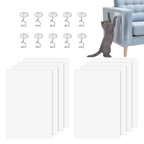 Proypiax Kratzschutz Für Möbel - 8-Fach Kratzfester Möbelschutz,Transparenter Schutzbezug Für Wand Sofa Teppich Couch Stuhl von Proypiax