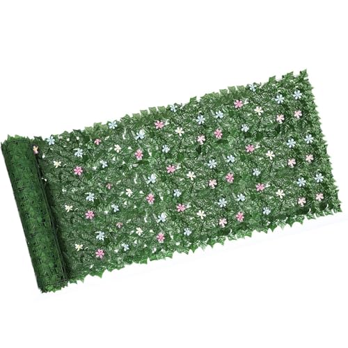 Proypiax Kunst-Efeu Sichtschutzzaun - Natürliche Grünkulisse 1x3 M - UV-beständiger Naturnaher Sichtschutz für Terrassenabtrennung Gewerbeumrandung Haustierbereich Balkonbegrünung Proypiax Kunst-Efeu Sichtschutzzaun - Natürliche Grünkulisse 1x3 M - UV-beständiger Naturnaher Sichtschutz für Terrassenabtrennung Gewerbeumrandung Haustierbereich Balkonbegrünung von Proypiax