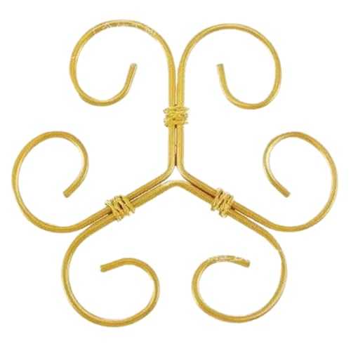 Proypiax Pflanzenstabilisator Für Innenbereich,Eisen Verstellbarer Wiederverwendbarer Pflanzenstütze Stabilisator - Gartengestell Für Outdoor Pflanzen Rose Orchidee Gladiole Topfpflanzen Rankhilfe von Proypiax