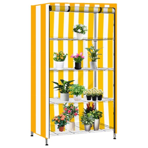 Proypiax Regalabdeckung,Gitterregal-Schutzabdeckung - Wasserdichter & Staubdichter Hochwertiger 210D Schutz Für Organisation Küche Outdoor Schrank Garage Proypiax Regalabdeckung,Gitterregal-Schutzabdeckung - Wasserdichter & Staubdichter Hochwertiger 210D Schutz Für Organisation Küche Outdoor Schrank Garage von Proypiax