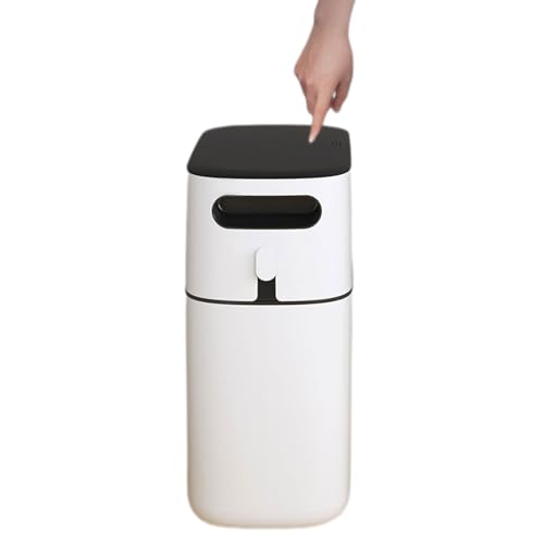Proypiax Schmaler Mülleimer - Schlanke Mülleimer,Geruchsneutral Behälter Deko Mülleimer Für Schlafzimmer Schrank von Proypiax