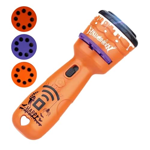 Proypiax Taschenlampe - Halloween Taschenlampen Projektor | Nachtlicht Taschenlampe Einschlafhilfe für Reisen Zuhause Kinderzimmer von Proypiax