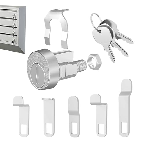 Proypiax Toolbox Schlösser mit Schlüsseln,Aktenschrank Schloss Mit 3 Schlüsseln | Haushaltsbedarf Für Eingangsbereich Balkon Terrasse Garten Vordereingang Hof Proypiax Toolbox Schlösser mit Schlüsseln,Aktenschrank Schloss Mit 3 Schlüsseln | Haushaltsbedarf Für Eingangsbereich Balkon Terrasse Garten Vordereingang Hof von Proypiax