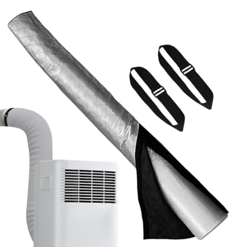 Proypiax Tragbare AC-Schlauchabdeckung - AC-Schlauch Kanal Lüftungsabdeckung Schlauch Mit Zwei Schnallenriemen,Haushalt Zimmer Wohnung Auto Wand Winter Zubehör Proypiax Tragbare AC-Schlauchabdeckung - AC-Schlauch Kanal Lüftungsabdeckung Schlauch Mit Zwei Schnallenriemen,Haushalt Zimmer Wohnung Auto Wand Winter Zubehör von Proypiax