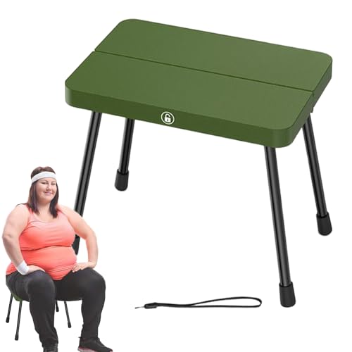 Proypiax Tragbarer Campingstuhl - Tragbarer Zeltstuhl,Klapphocker Aluminiumlegierung Kleine Bank für Reisen Angeln Picknick Spiele Pool Garten Wandern von Proypiax