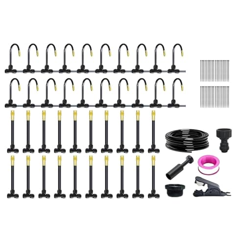 Proypiax Tropfsystem Für Garten,Garten Tropfbewässerungskit Bewässerungsanlage - Automatische Bewässerungsanlage Für Rasen Terrasse Mit Sprinkler Und Sprühsystem Als von Proypiax