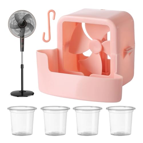 Proypiax Ventilator Kühlbrise Aufsatz - Eiskühl-Gerät,Aufhängbarer Kühlbox-Zubehör Für Balkon Terrasse Garten Festival Eventbereich von Proypiax