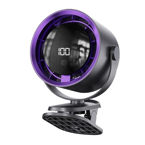 Proypiax Ventilator für Kinderwagen | 100 Geschwindigkeitsstufen USB-Aufladbar Leiser Klemmventilator Mit LED-Anzeige,Für Outdooraktivitäten Homeoffice Camping Wohnmobile Lange Autofahrten Proypiax Ventilator für Kinderwagen | 100 Geschwindigkeitsstufen USB-Aufladbar Leiser Klemmventilator Mit LED-Anzeige,Für Outdooraktivitäten Homeoffice Camping Wohnmobile Lange Autofahrten von Proypiax