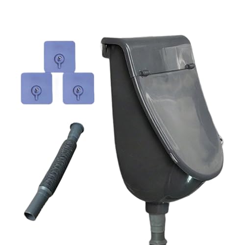 Proypiax Wandurinal,Garten Urinableiter | Geruchlose Wandmontierte Toilette Mit Deckel Urintrenner Für Männer Garten Camping von Proypiax