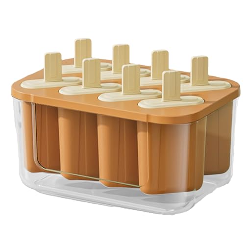 Proypiax form | 8-Fach Silikonform Für Kleine am Stiel Mit Antihaftbeschichtung - Einfache Entnahme Für Selbstgemachtes Mit Joghurt Marmelade Saft Proypiax form | 8-Fach Silikonform Für Kleine am Stiel Mit Antihaftbeschichtung - Einfache Entnahme Für Selbstgemachtes Mit Joghurt Marmelade Saft von Proypiax