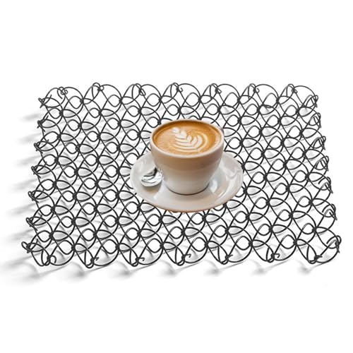 Topfuntersetzer Aus Metall, Topfuntersetzer Aus Metall Für Heiße Speisen Topfuntersetzer Metall Spiraltopfuntersetzer Topfgitter Spiraldraht-Untersetzer von Proypiax