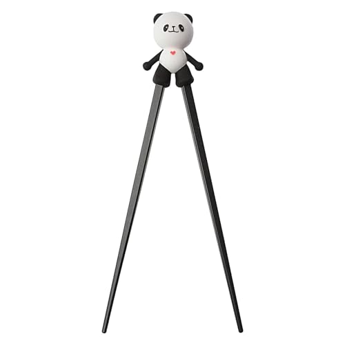 Training Essstäbchen, Japanische Geschirr Set Tiere Lernen Stäbchen Kinder Training Essstäbchen, Niedliche Panda-Essstäbchen Wiederverwendbare von Proypiax