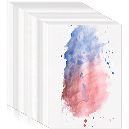 Aquarellpapier, Großpackung, 63,5 kg/300 g/m², kaltgepresstes Papier, weißes Aquarellpapier für Kinder, Studenten, Erwachsene, Künstler, Zeichnen, Valentinstagsgeschenkkarten (12,7 x 17,8 cm) von Prudiut