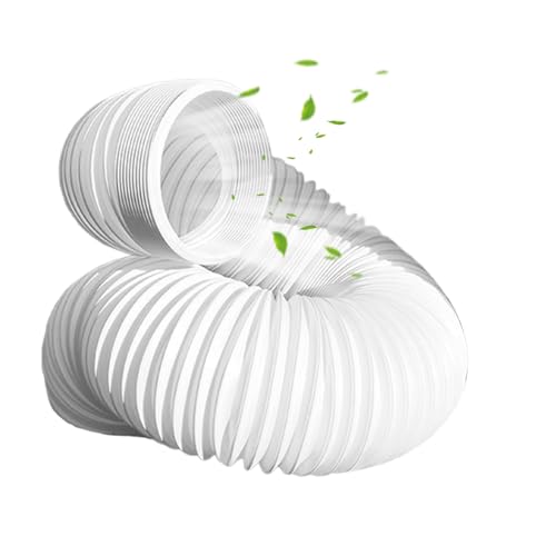 Abluftschlauch PVC flexibel Klimaanlagen Abluftschlauch | Tragbare Abluftleitung,Hochfester Und Luftdichter Schlauch für Klimaanlagen Zelt Wohnwagen Camping Garage von Pruojhw
