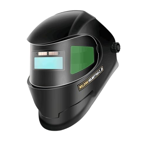 Pruojhw Automatisches Schweißerschutzhelm mit Selbstabblendung, Schutzschild Für Schweißarbeiten, Schutzkappe Für Industrie Werkstatt Automotive Metallbau Rohrschweißer von Pruojhw