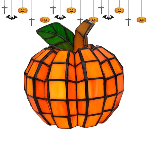 Pruojhw Halloween Kürbisse, Herbstdeko Kürbis Deko Figuren Mit LED Beleuchtung, Beleuchtete Figurenleuchten Für Innenbereich Außenbereich Tisch Schlafzimmer Zuhause Thanksgiving Badezimmer Flur von Pruojhw