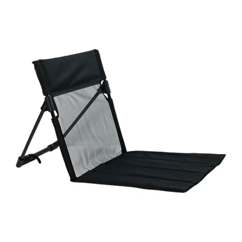 Pruojhw Klappbarer Stuhl - Gartenstuhl Mit Rückenlehne,Bodensitz Für Picknick Outdoorfeste Wandern Camping Garten Terrasse von Pruojhw