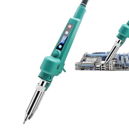 Pruojhw Lötkolben Stift | Temperatur Lötwerkzeuge - Digitales Display Einstellbarer Schweißgerät Für Schmuckprojekte Industrielle Reparaturen Handwerk Metallarbeiten von Pruojhw