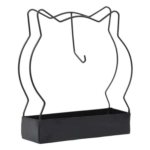 Pruojhw Räucherstäbchenhalter, Räucherstäbchenhalter – Katzenform Gnat Räucherstäbchenhalter | Hängendes Räucherspulen-Tablett, kreativer Mückenspulenhalter in Form einer Kiefer o von Pruojhw