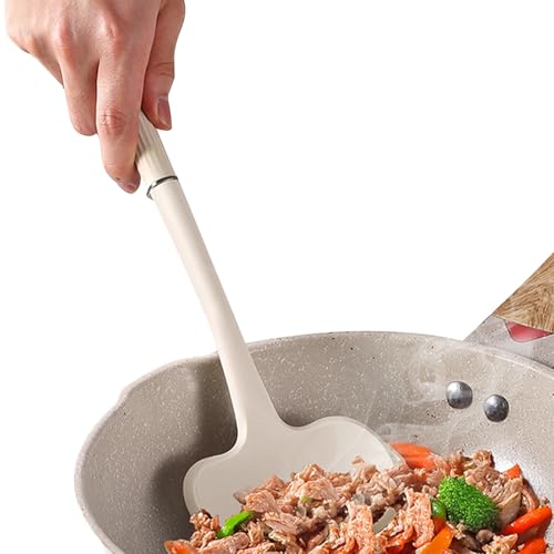 Pruojhw Silikonlöffel Zum Kochen,Antihaft Pilzförmiger Silikonschöpflöffel | Küchenzubehör Zum Rühren Streichen Wenden Servieren Für Haushalt Restaurant Gewerbe von Pruojhw
